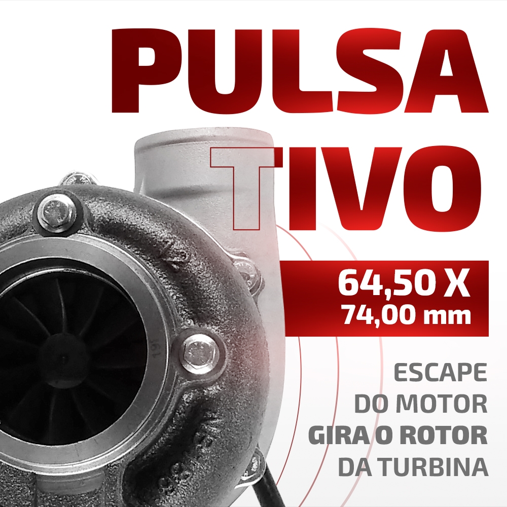 Turbina Roletada RB6007-4 Carcaça Quente 0.70 E Fria 0.70