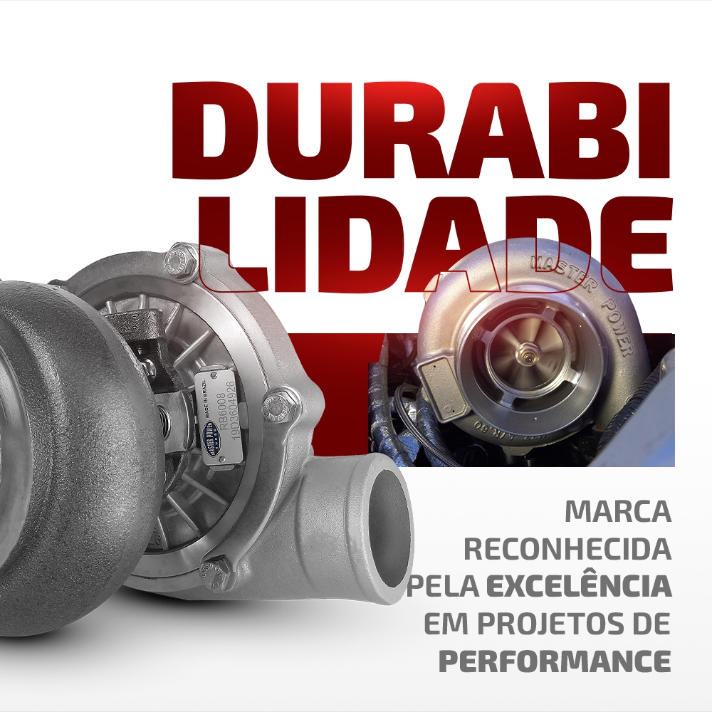 Turbina Roletada RB6008-6 Carcaça Quente 0.70 E Fria 0.70