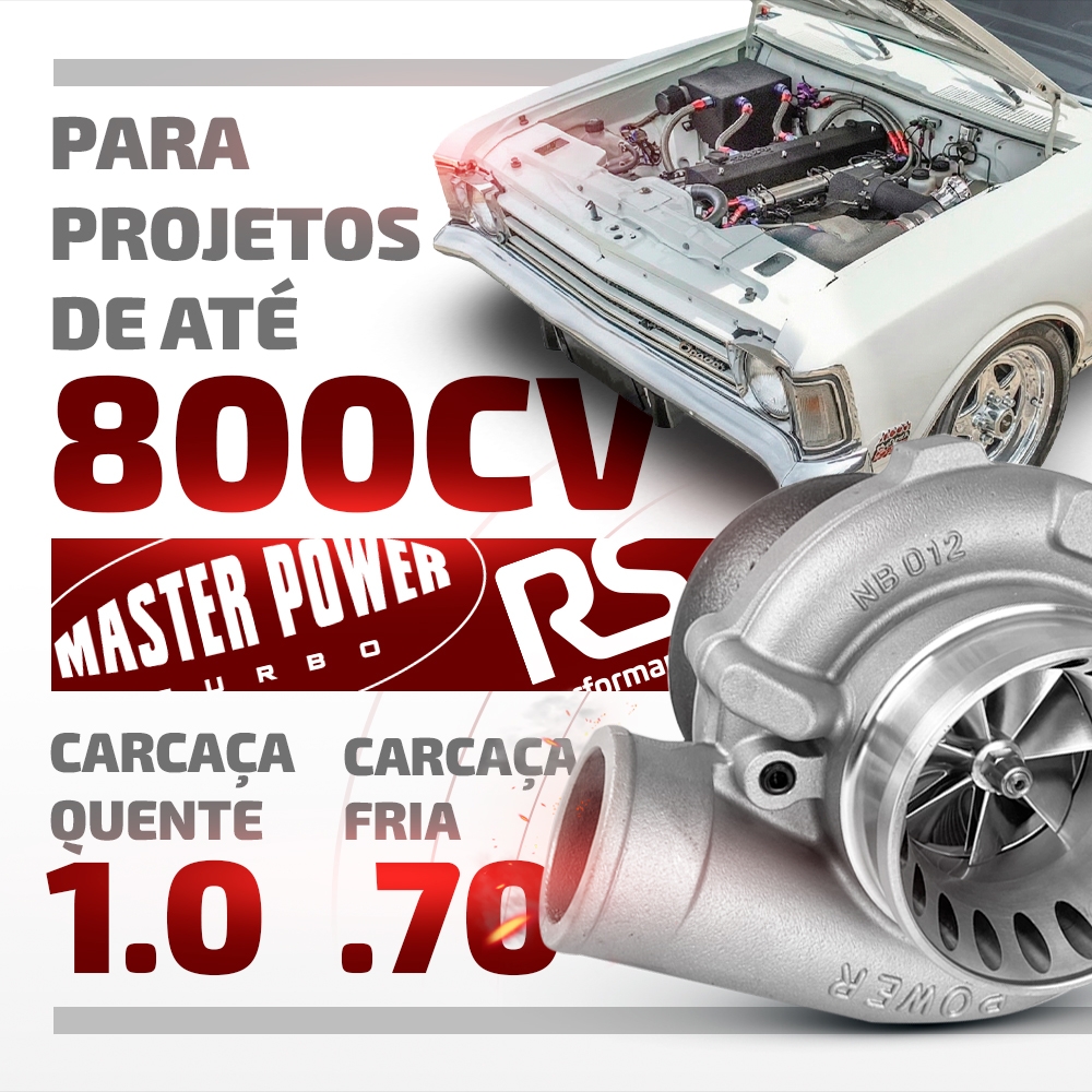Turbina Roletada RB6966-1 Carcaça Quente 1.00 E Fria 0.70