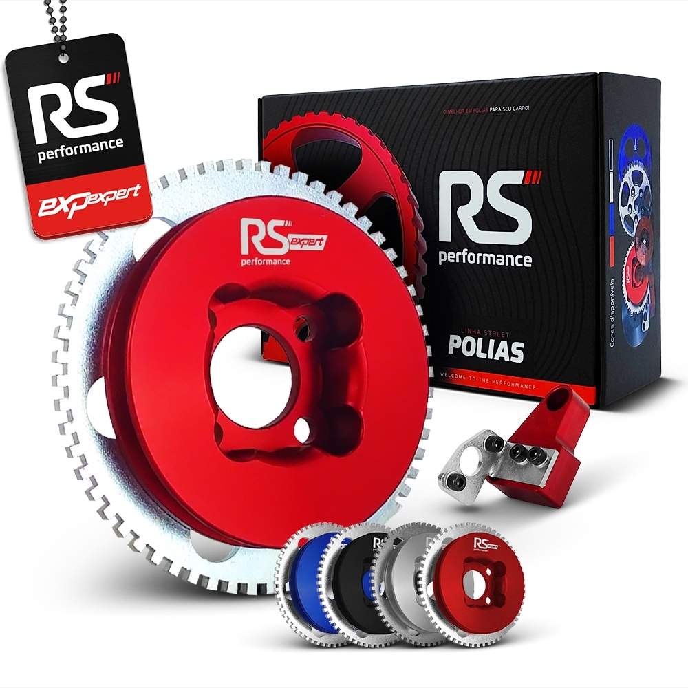 Polia Roda Fônica 60-2 Vw Ap 8v Alumínio Billet By RS Performance