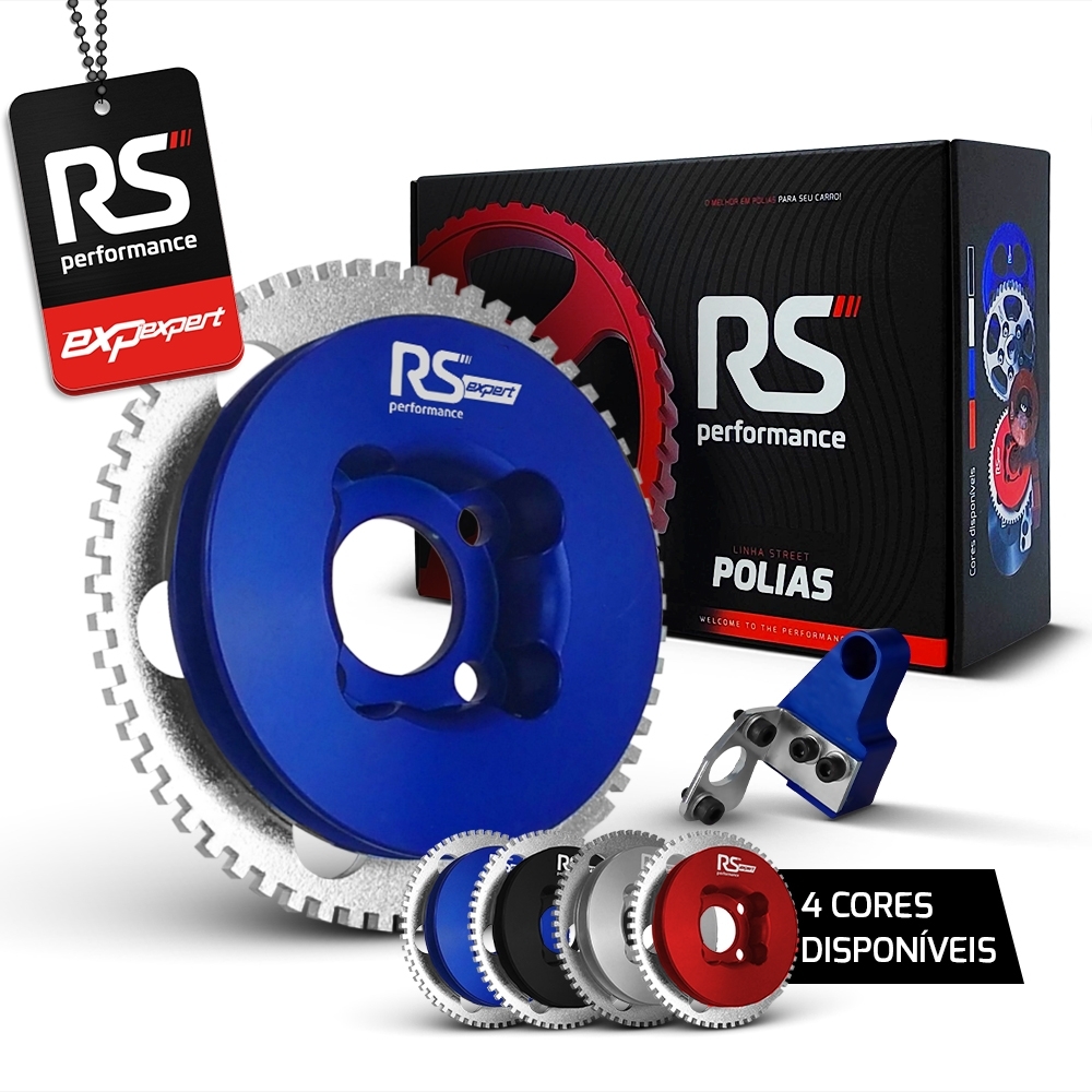 Polia Roda Fônica 60-2 Vw Ap 8v Alumínio Billet By RS Performance