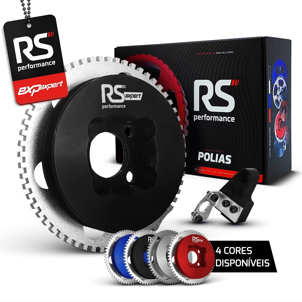 Polia Roda Fônica 60-2 Vw Ap 8v Alumínio Billet By RS Performance