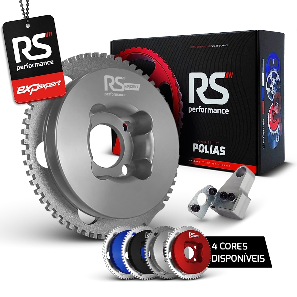 Polia Roda Fônica 60-2 Vw Ap 8v Alumínio Billet By RS Performance