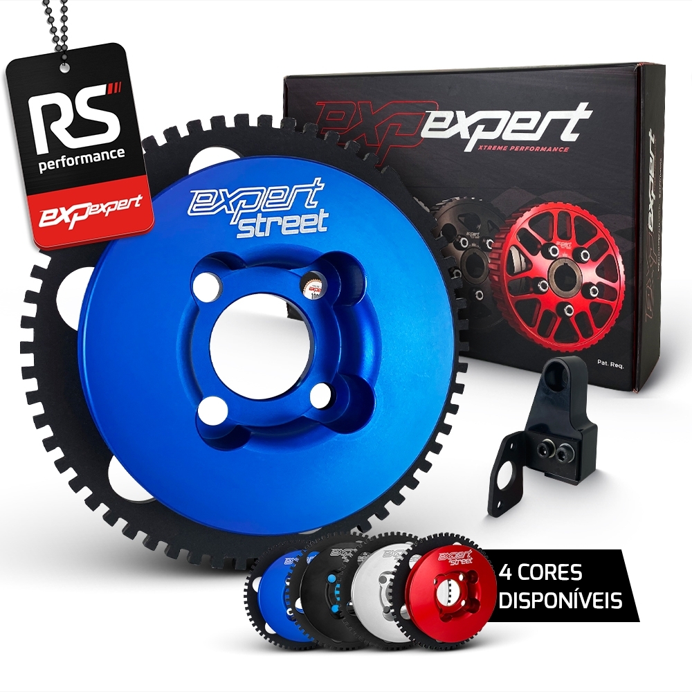 Polia Roda Fônica 60-2 Alumínio Billet Vw Ap 8v Linha Street
