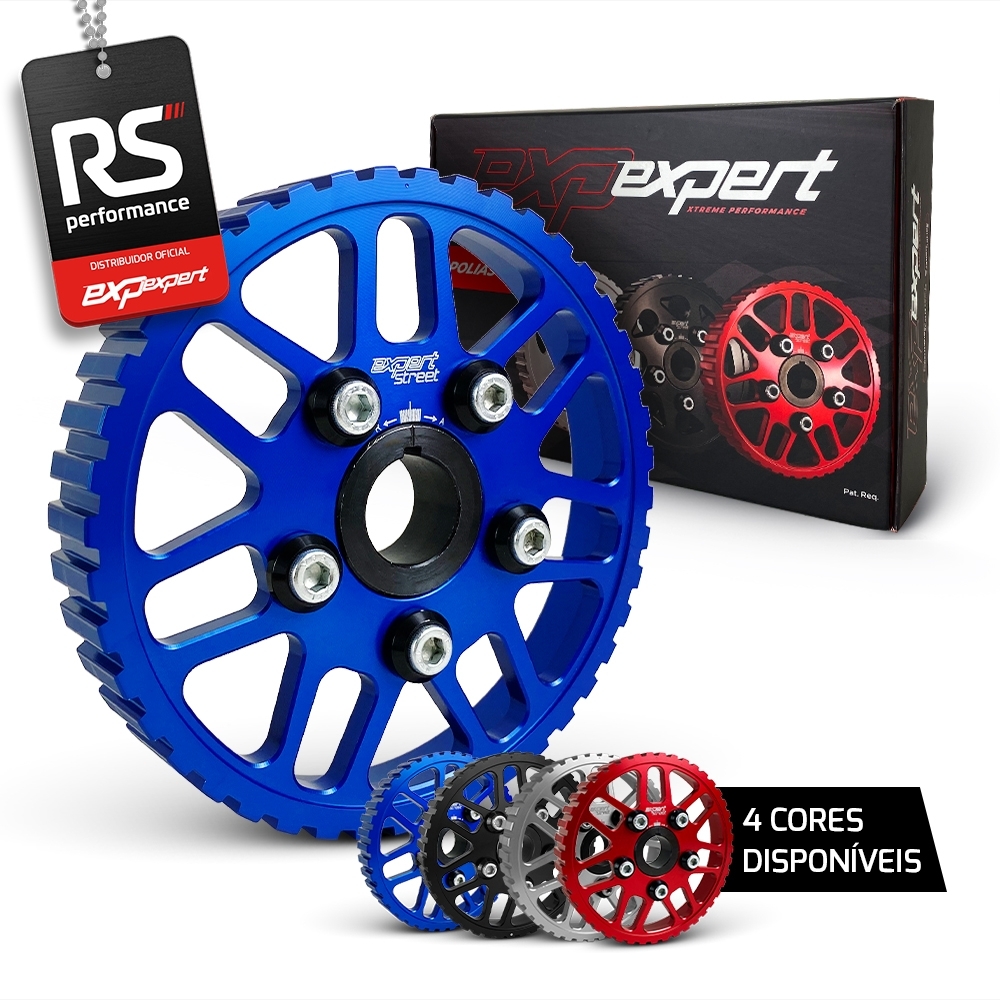 Polia Regulável Comando Vw Ap 8v - Linha Tributo Snow Flakes