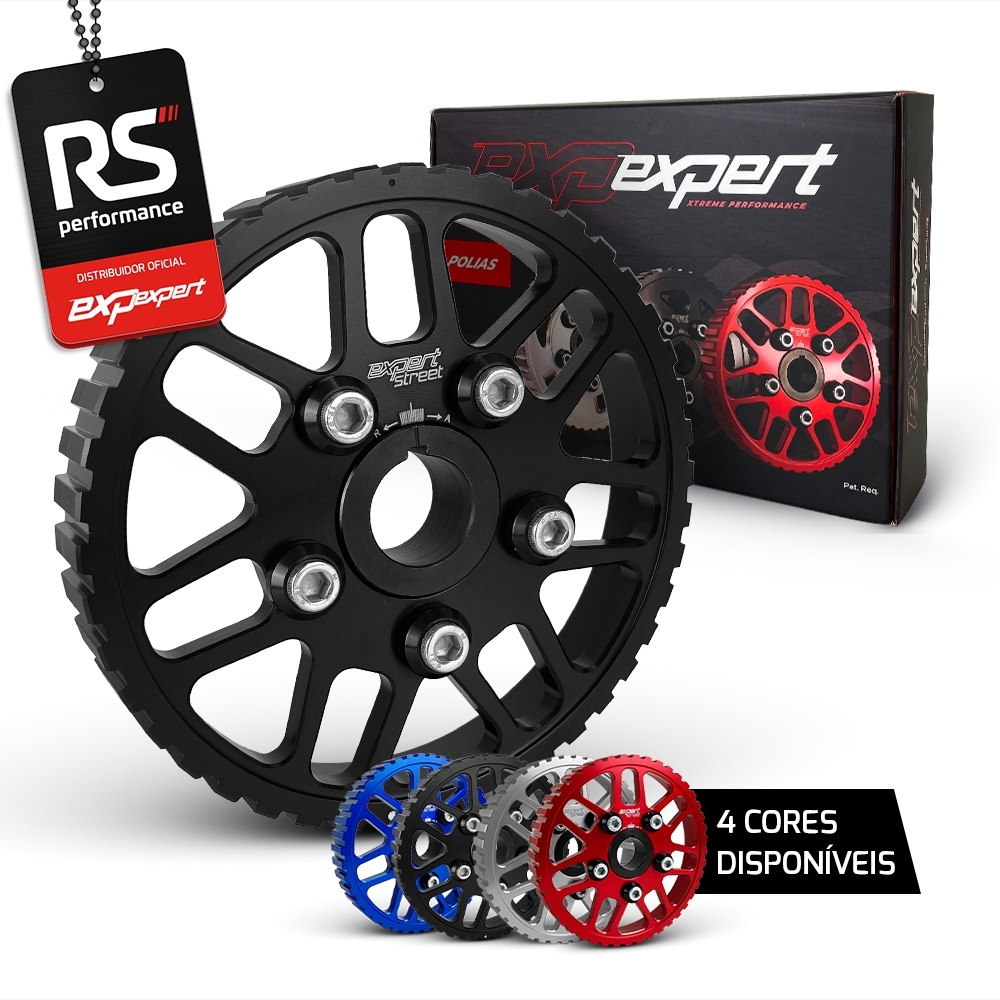 Polia Regulável Comando Vw Ap 8v - Linha Tributo Snow Flakes