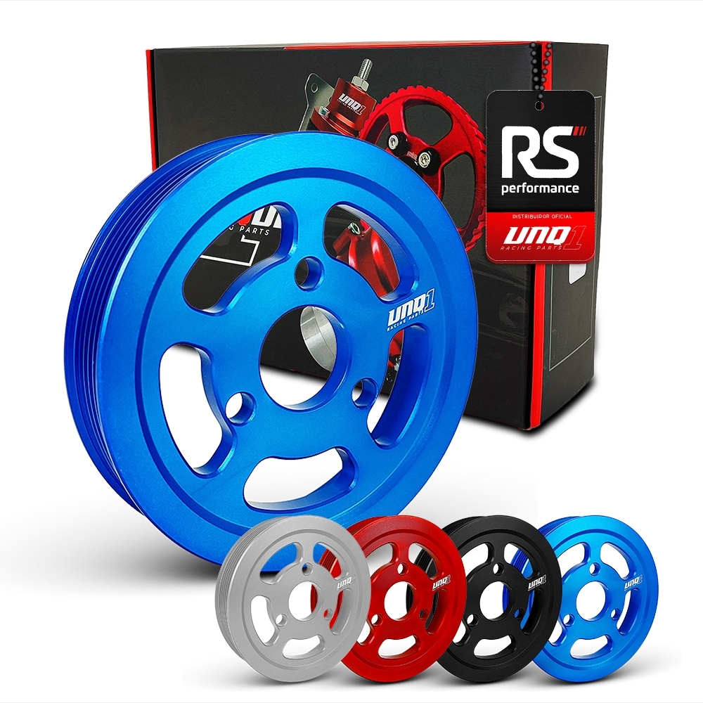 Polia Direção Hidráulica Motor Ap 8v Billet Correia Poly V