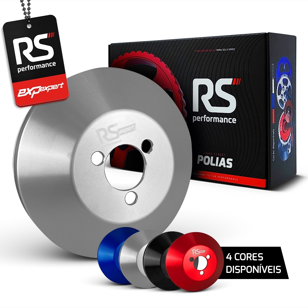 Polia Bomba Dagua Vw Ap 8v Alumínio Billet By RS Performance