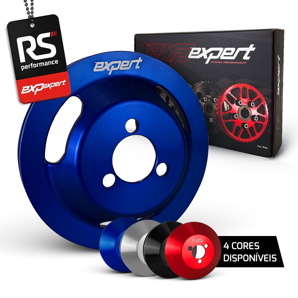 Polia Bomba Dágua Vw Ap 8v Alumínio Billet - Linha Race