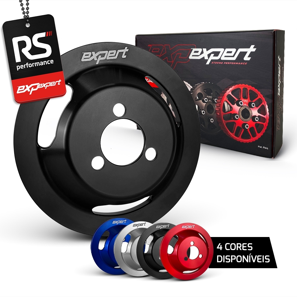 Polia Bomba Dágua Vw Ap 8v Alumínio Billet - Linha Race