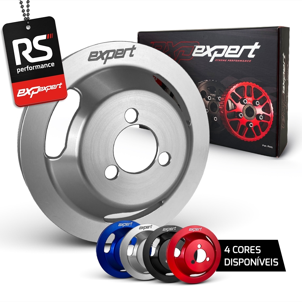 Polia Bomba Dágua Vw Ap 8v Alumínio Billet - Linha Race