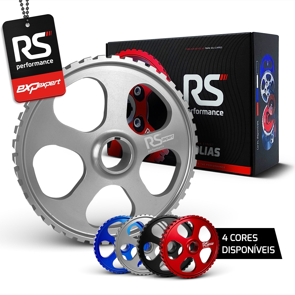 Polia Auxiliar Comando Vw Ap 8v Alumínio Billet By RS Performance