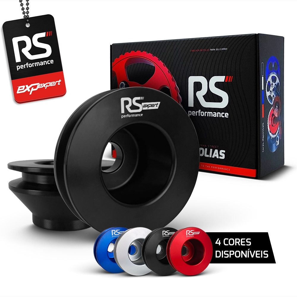 Polia Alternador Vw Ap 8v Alumínio Billet By RS Performance