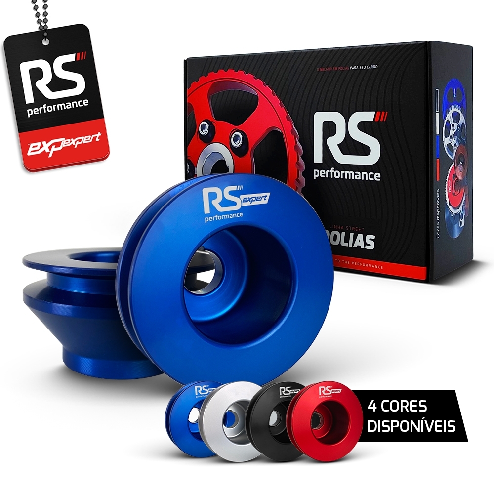 Polia Alternador Vw Ap 8v Alumínio Billet By RS Performance