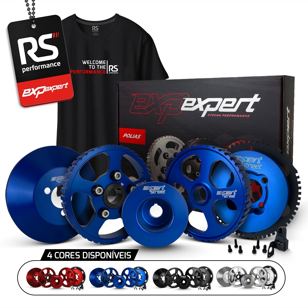 Kit Polias Comando Vw Ap 8v Billet - Linha Street