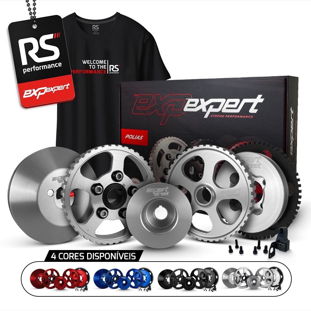Kit Polias Comando Vw Ap 8v Billet - Linha Street