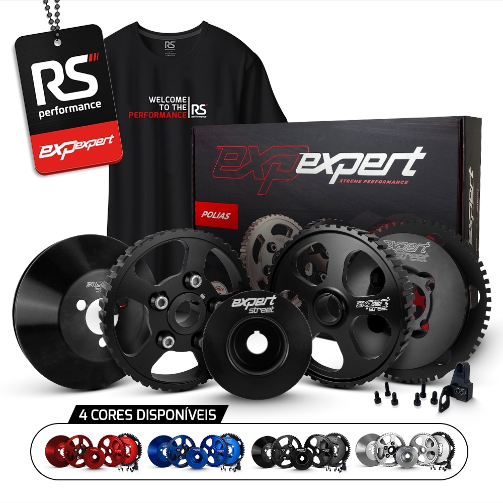 Kit Polias Comando Vw Ap 8v Billet - Linha Street