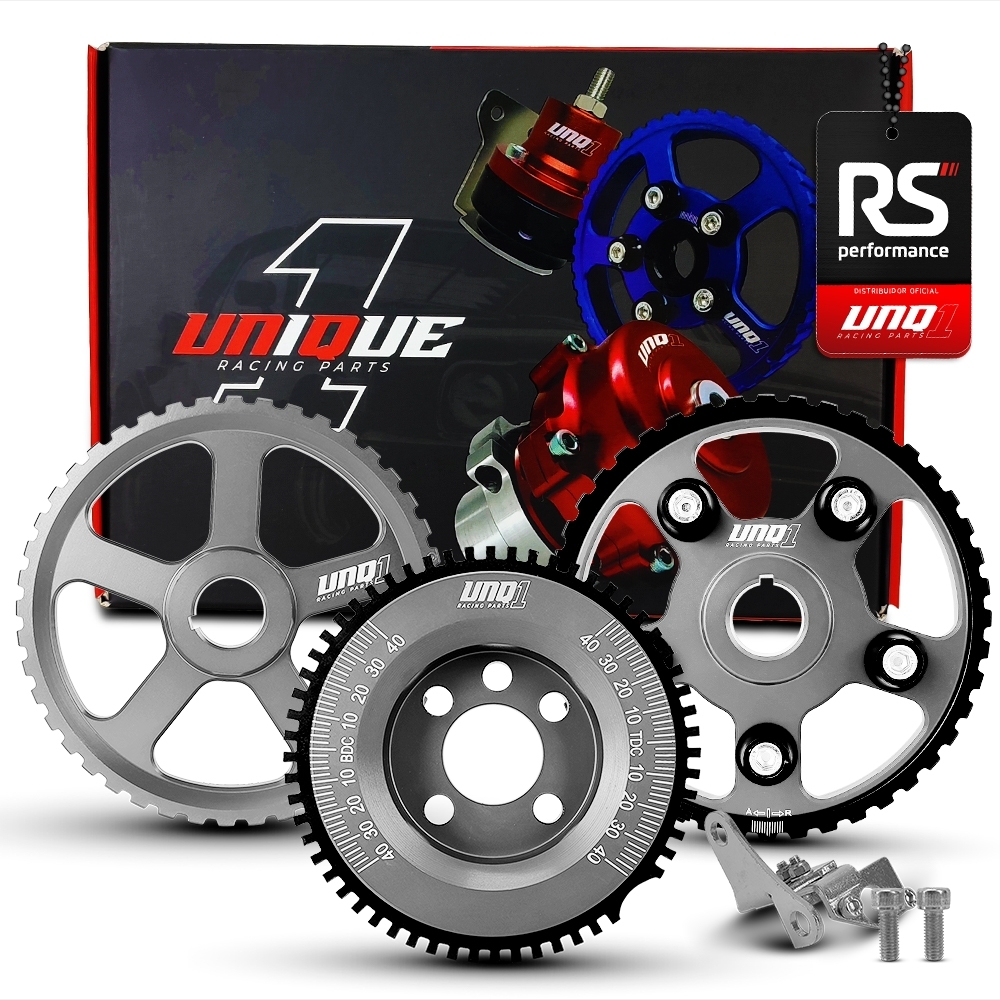 Jogo De 3 Polias Para Motor Ap 8v Billet Linha Competition