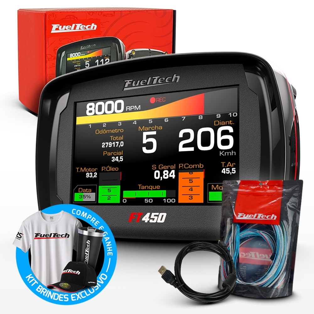 Injeção Programável Ft450 - Chicote Motor Traseiro