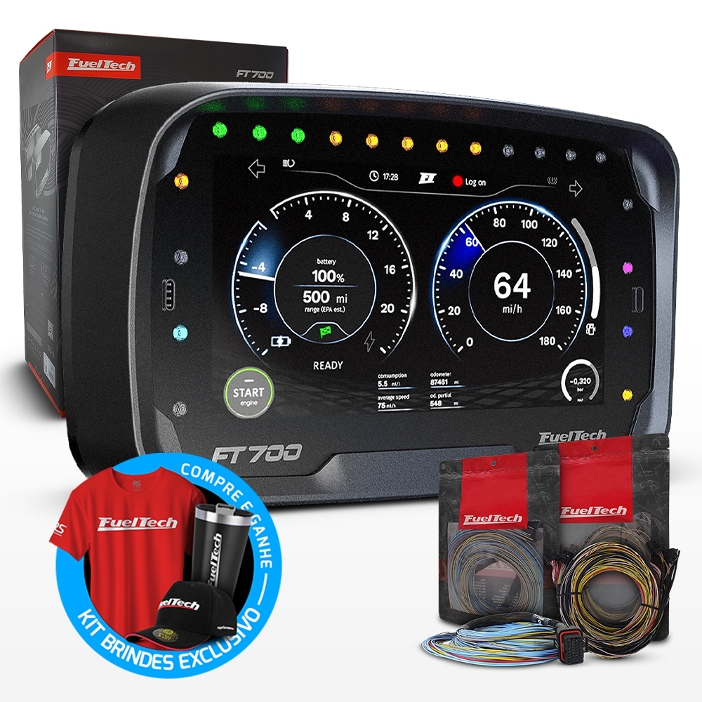 Injeção Programável Ft700 Chicote Motor Dianteiro A/b E C/d