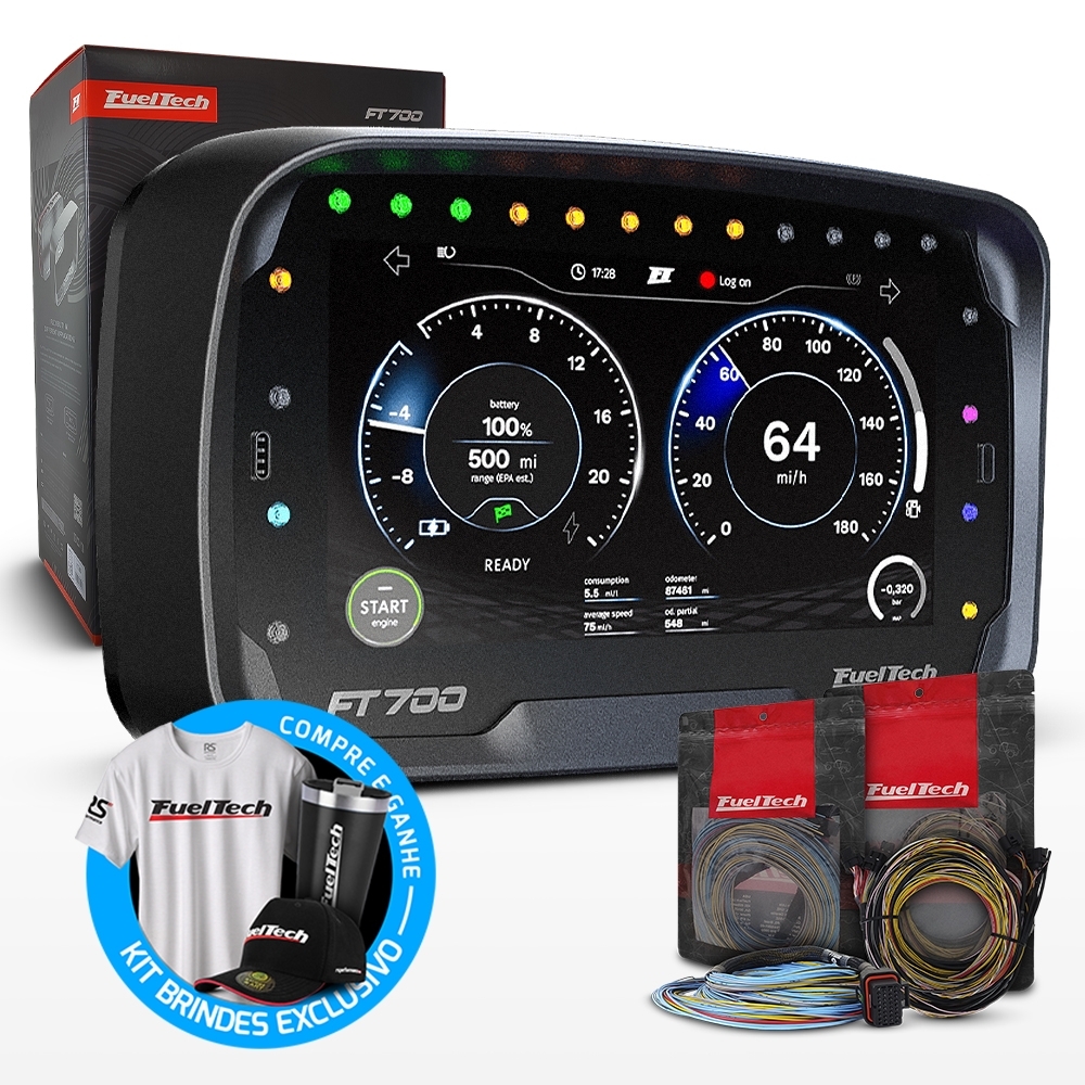 Injeção Programável Ft700 Chicote Motor Dianteiro A/b E C/d
