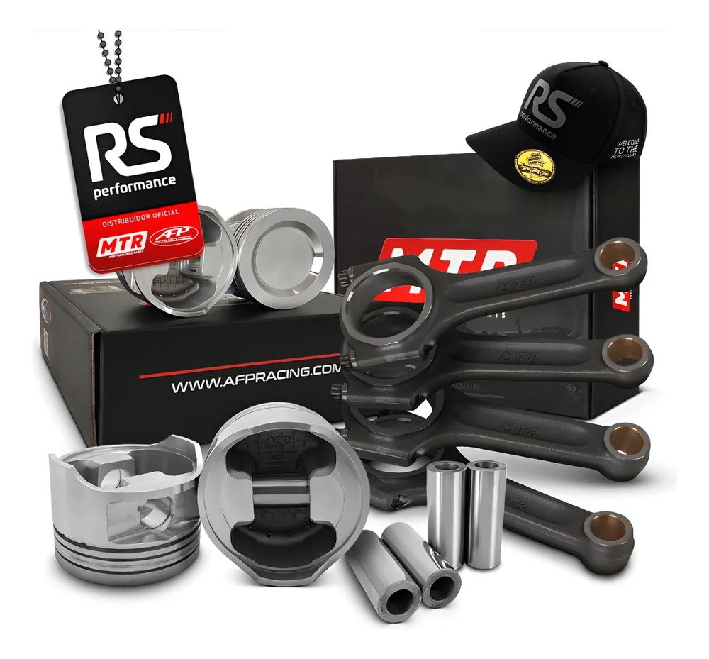 Kit Forjado AP 1.9 Turbo Pistão AFP Bielas MTR Completo