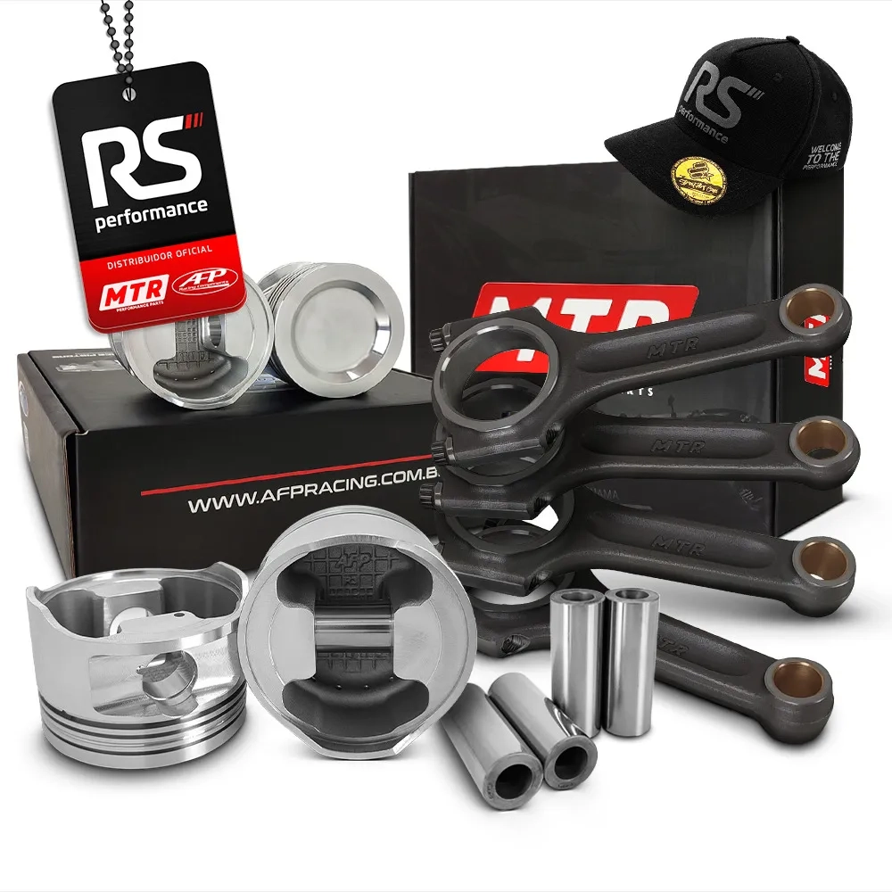 Kit Forjado AP 2.0 Turbo Pistão AFP Bielas MTR Completo