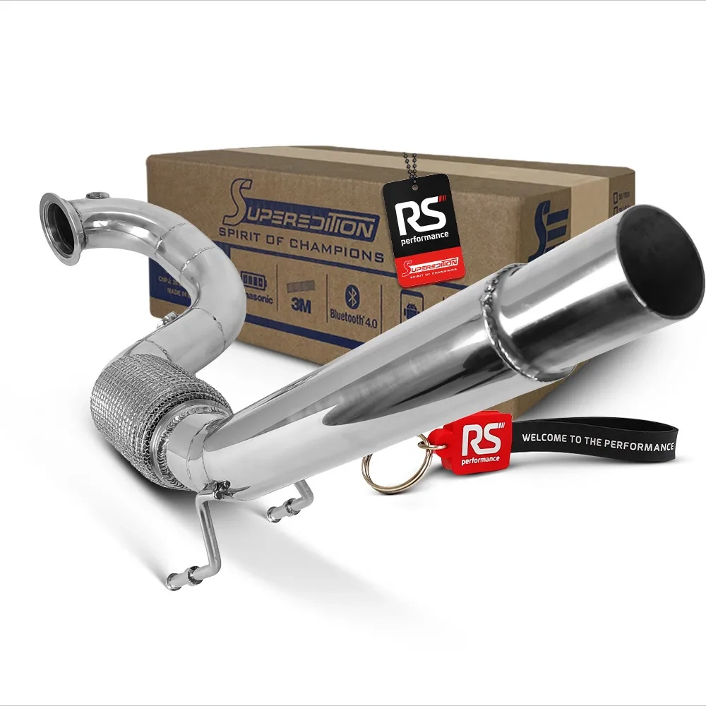 Downpipe 2,5 Polegadas Em Inox Para Veículos Tsi 1.4t 150cv 2019 Em Diante