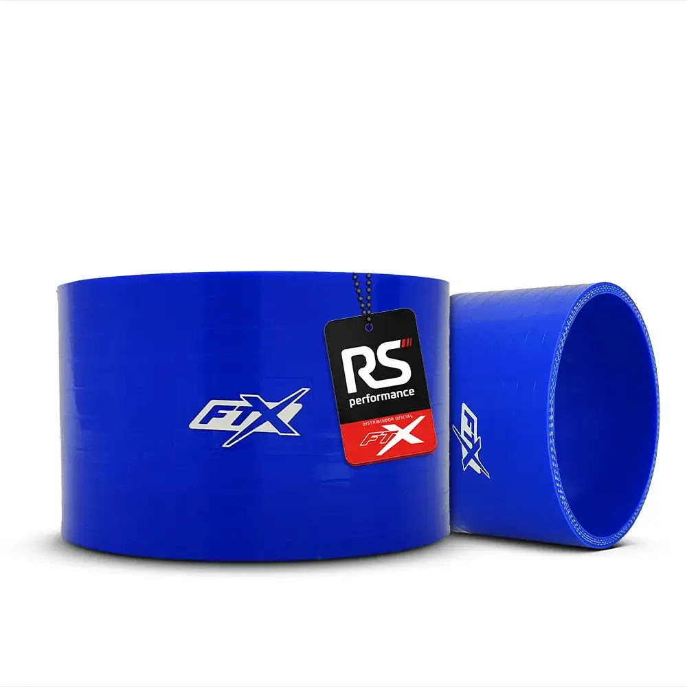 Mangote De Silicone Reto De 4 Polegadas 101,6mm - 2 Cores