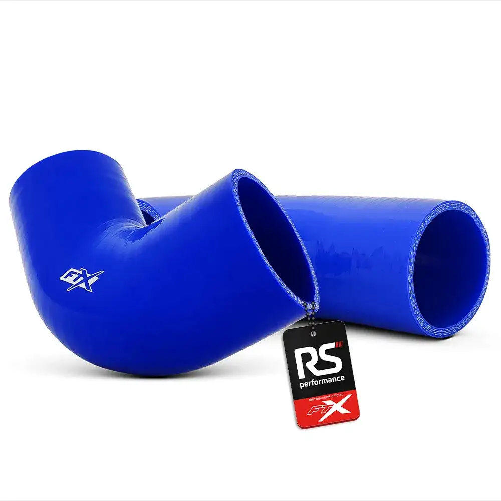 Mangote De Silicone De 90° 2.1/2 Polegadas 63,5mm - 2 Cores