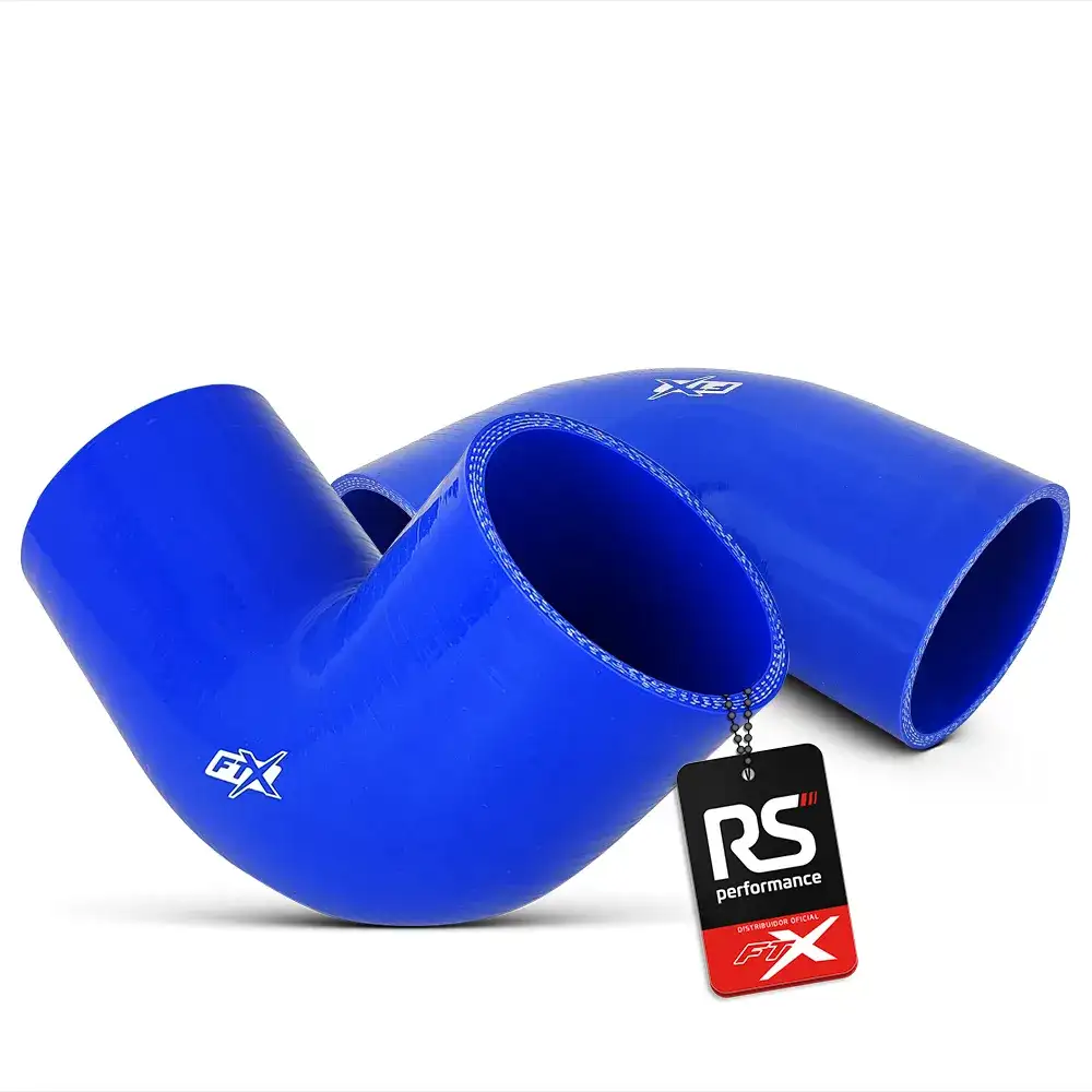 Mangote De Silicone De 90° De 3 Polegadas 76,2mm - 2 Cores