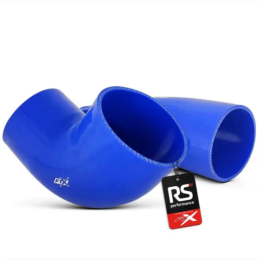 Mangote De Silicone De 90° De 4 Polegadas 101,6mm - 2 Cores