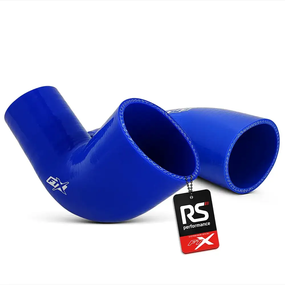 Mangote De Silicone 90° C/ Redução De 2.1/2 X 2 Polegadas