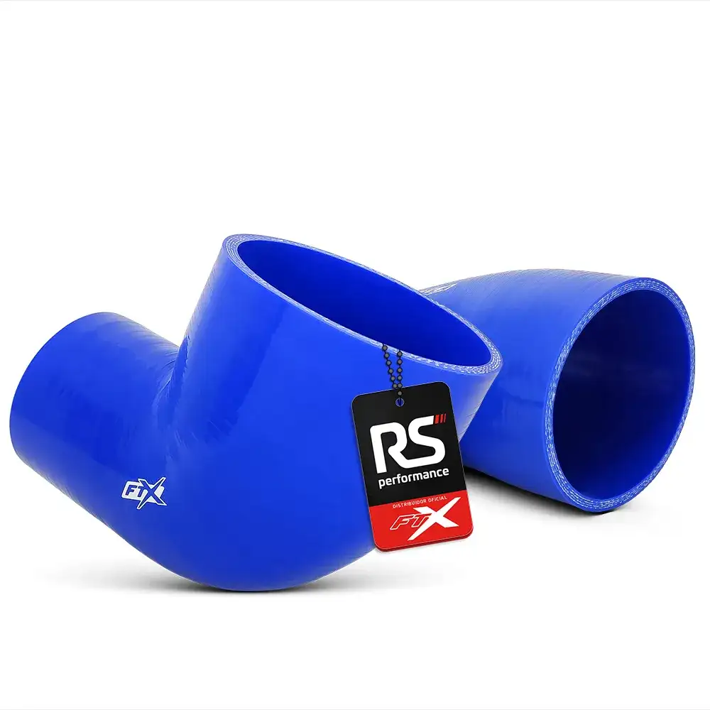Mangote De Silicone 90° Com Redução De 4 X 3 Polegadas