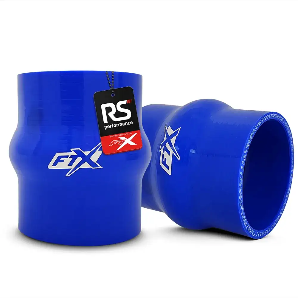Mangote De Silicone Reto Com Hump De 2.1/2 Polegadas 63,5mm