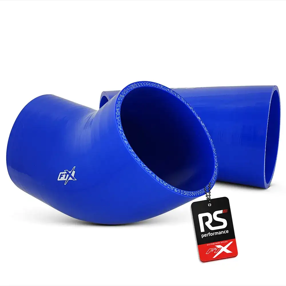 Mangote De Silicone De 45° De 4 Polegadas 101,6mm - 2 Cores