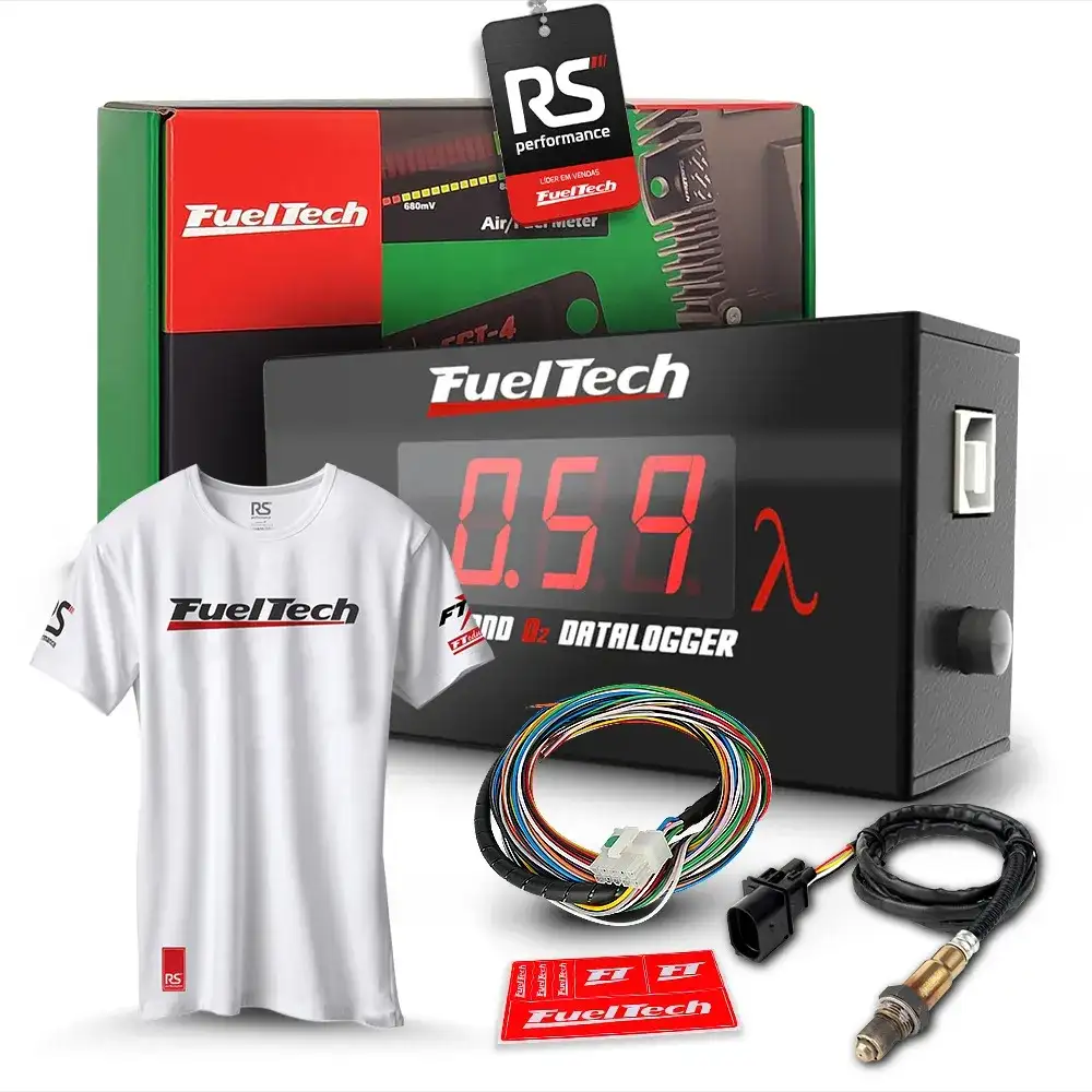 Wb-o2 Datalogger + Sonda Bosch 4.2 + Chicote Motor Traseiro