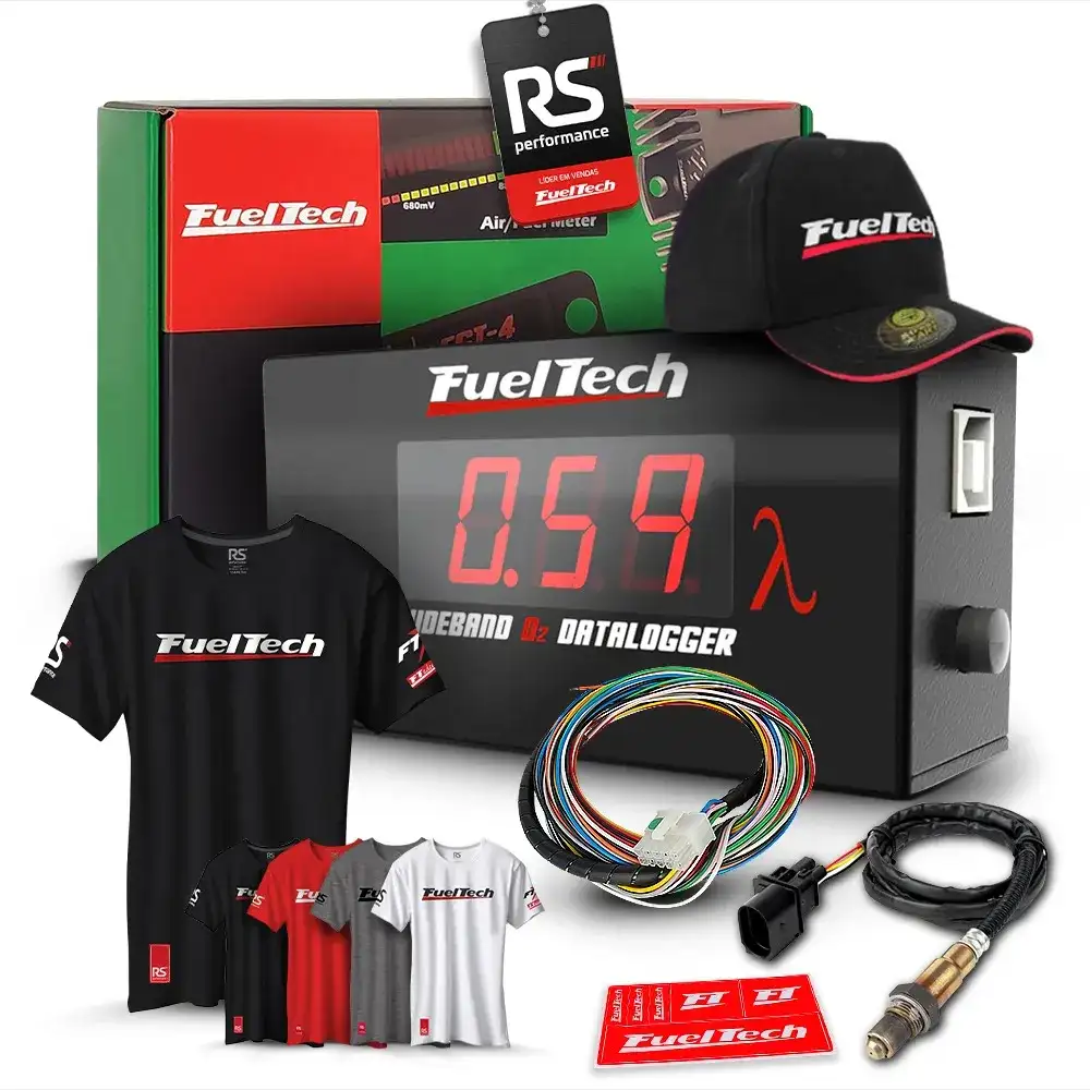 Wb-o2 Datalogger + Sonda Bosch 4.2 + Chicote Motor Dianteiro