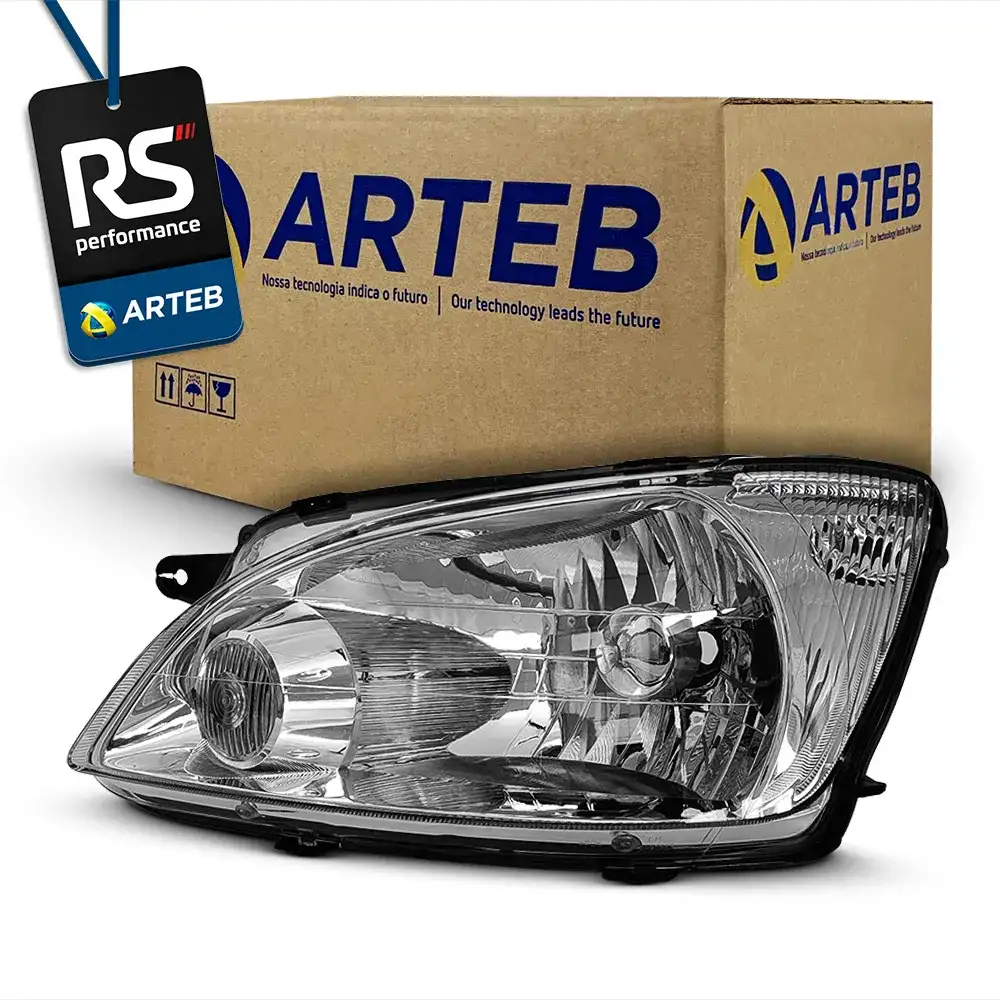 Farol H4 Corsa Classic Sedan 2011-2015 Esquerdo Ou Direito