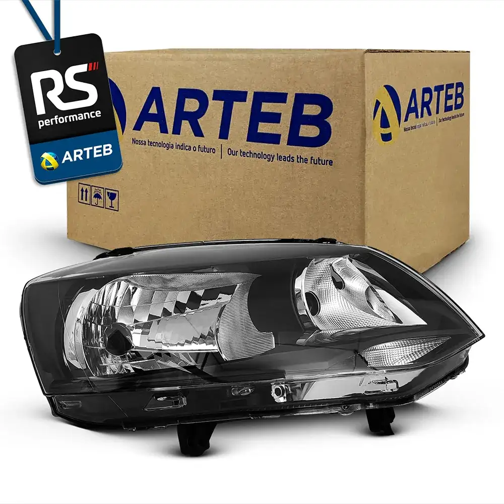 Farol Principal H4 Fox Spacefox 2011-14 Esquerdo Ou Direito