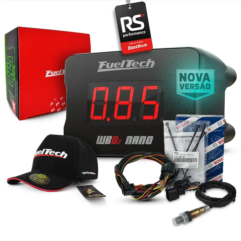 Wideband Nano + Sonda Bosch 4.2 - Motor Dianteiro