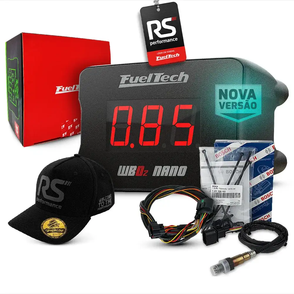 Wideband Nano + Sonda Bosch 4.2 - Motor Dianteiro