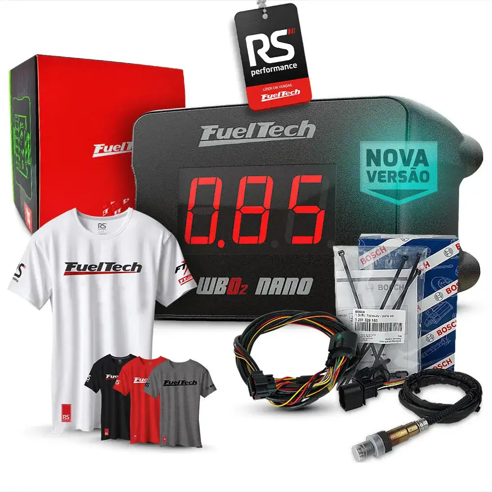 Wideband Nano + Sonda Bosch 4.2 - Motor Dianteiro