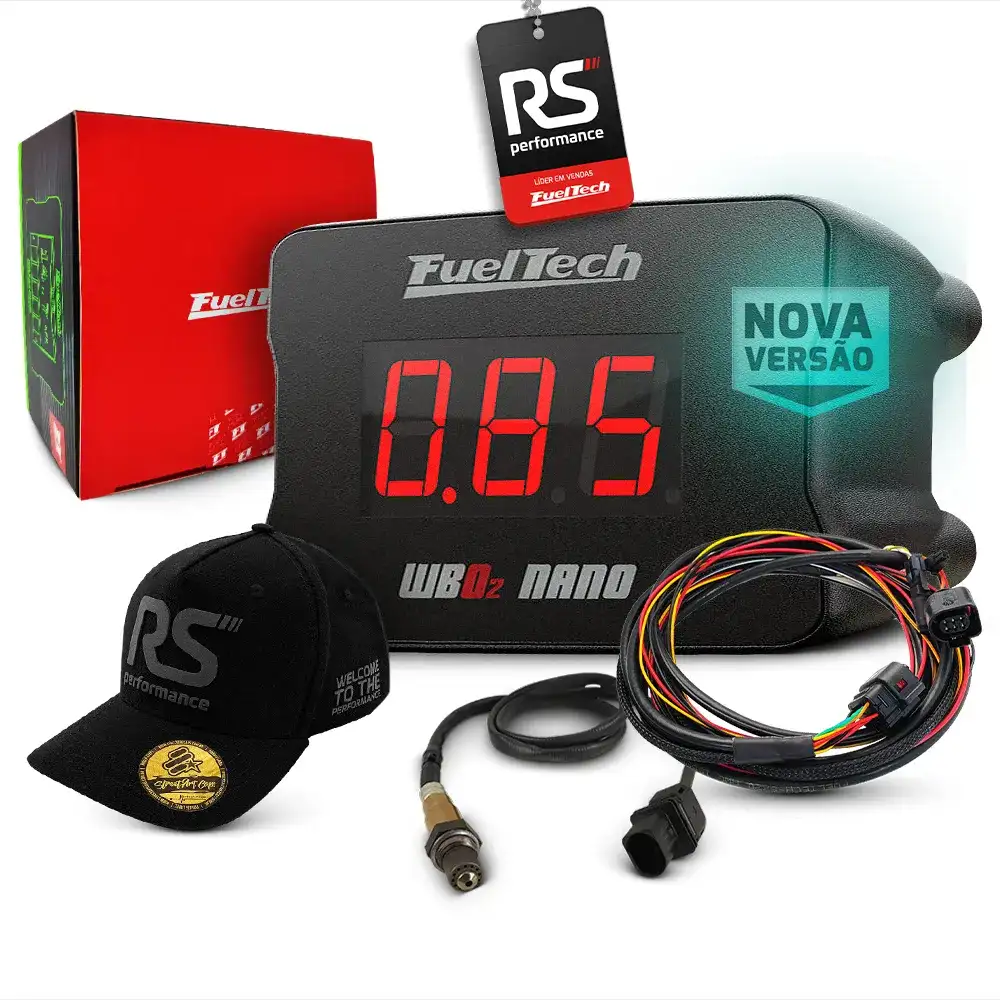 Wideband Nano + Sonda Bosch 4.9 - Chicote Motor Dianteiro