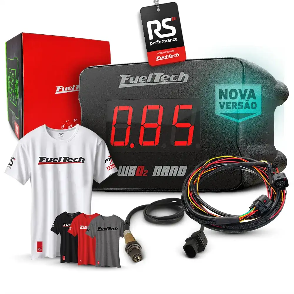 Wideband Nano + Sonda Bosch 4.9 - Chicote Motor Dianteiro