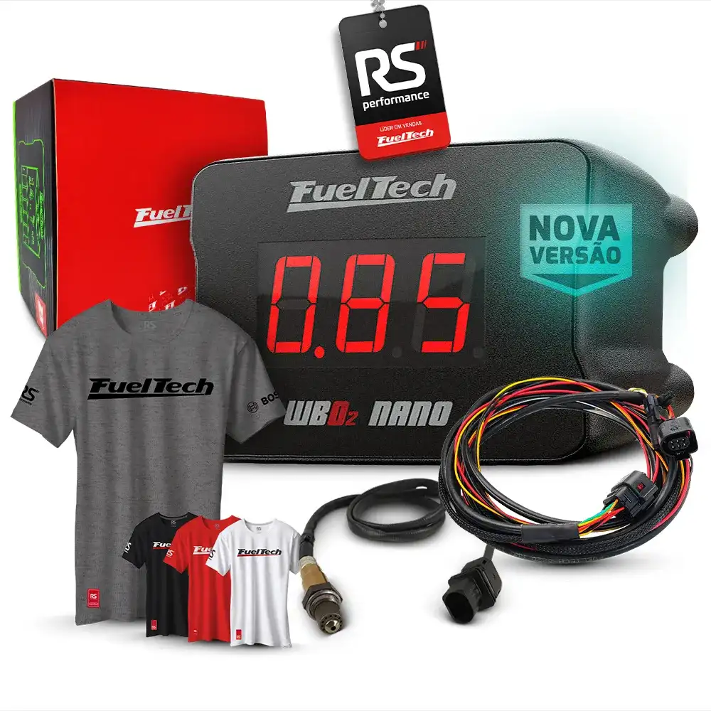 Wideband Nano + Sonda Bosch 4.9 - Chicote Motor Dianteiro