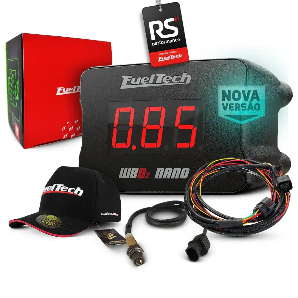 Wideband Nano + Sonda Bosch 4.9 - Chicote Motor Traseiro