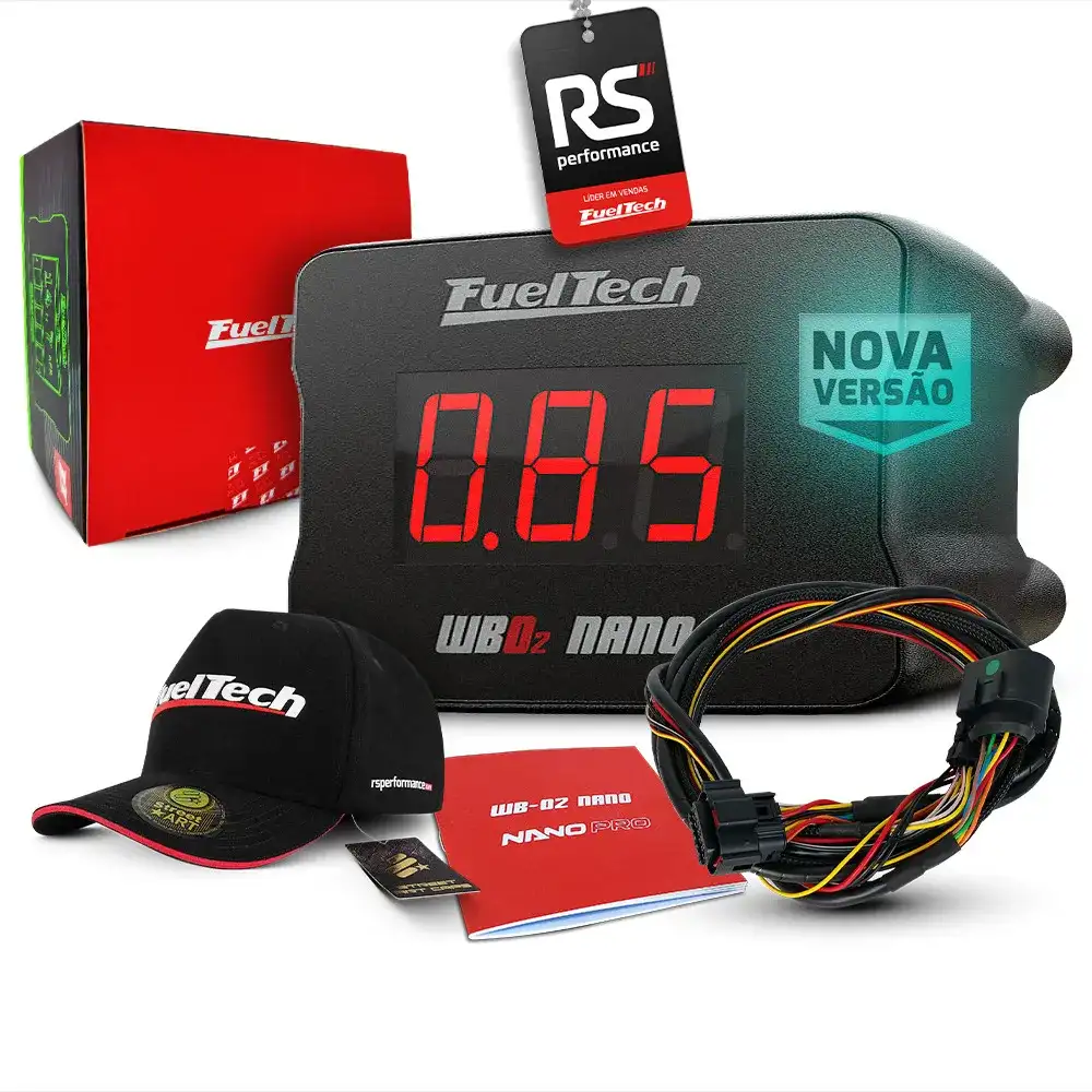 Wideband Nano + Chicote Para Motor Traseiro