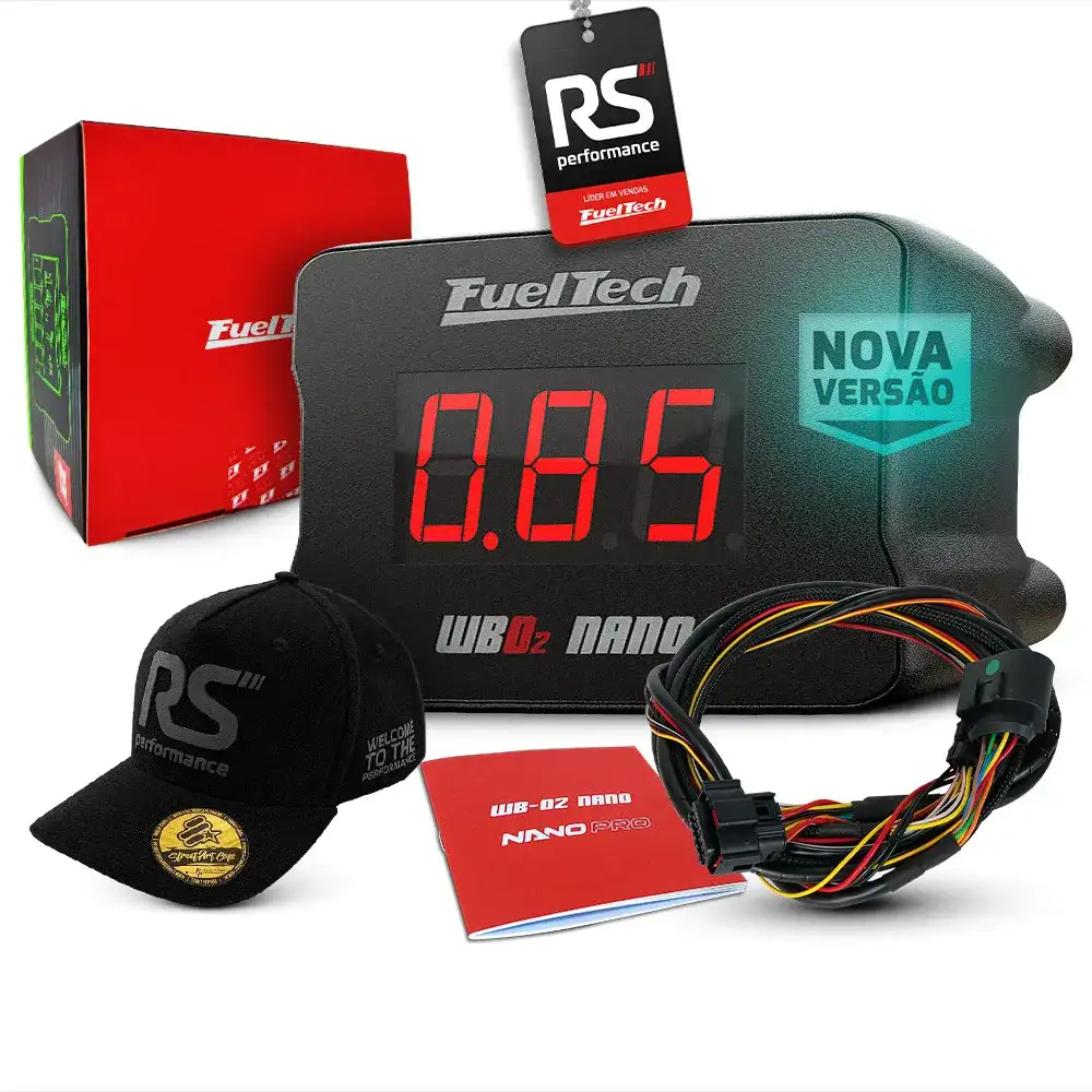 Wideband Nano + Chicote Para Motor Traseiro