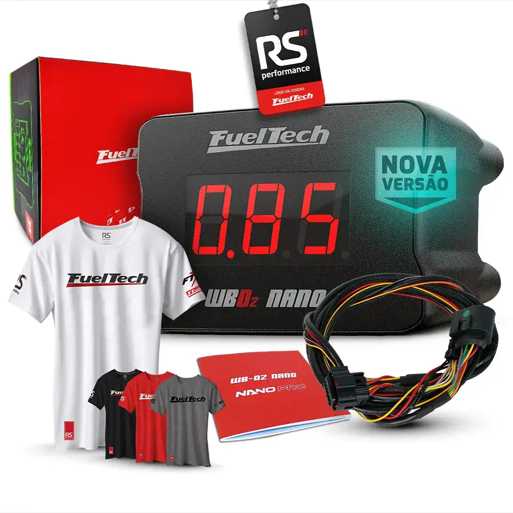 Wideband Nano + Chicote Para Motor Traseiro